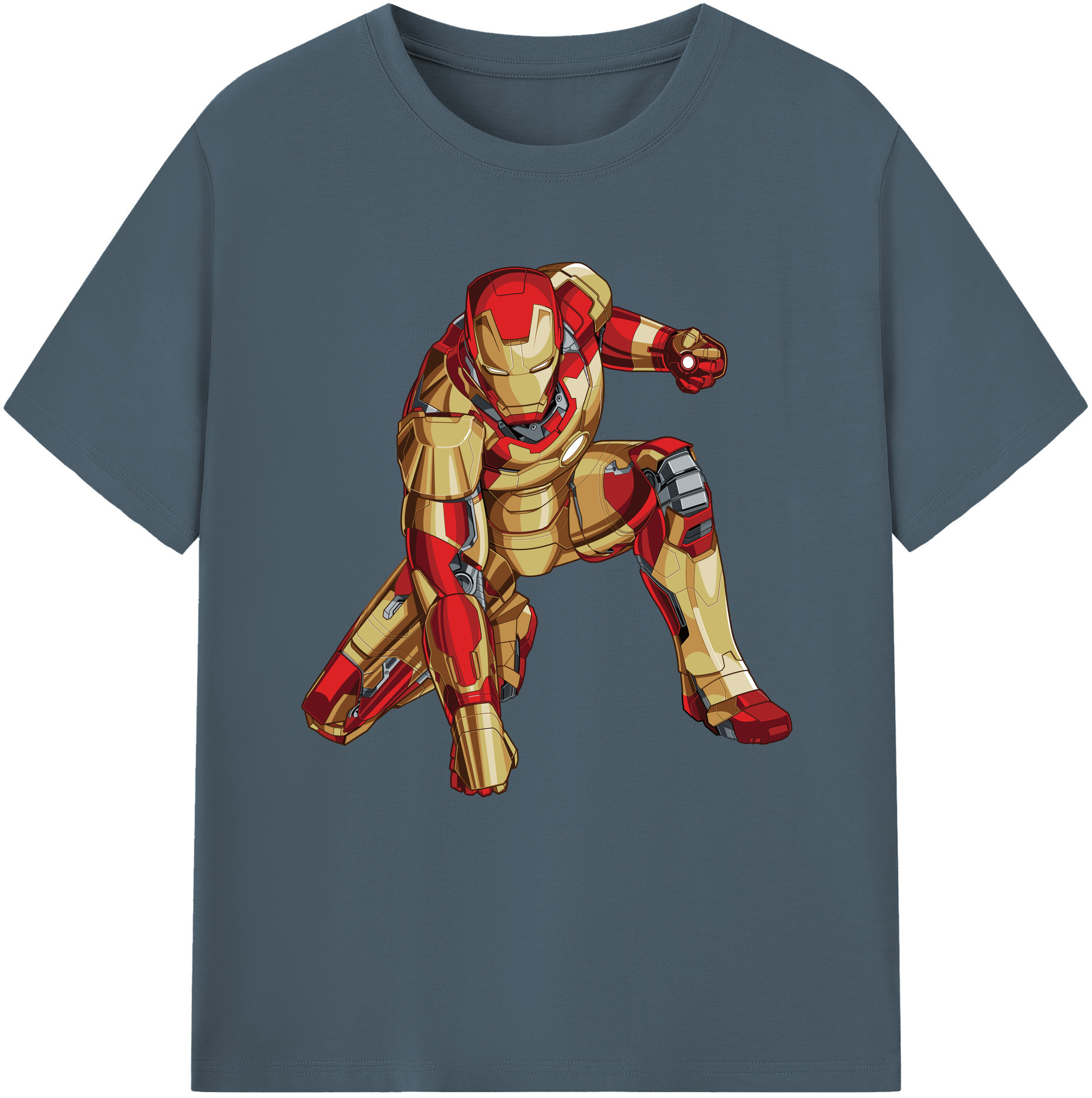 （画像用） アベンジャーズ The Avengers 綿100％半袖Tシャツ（フロントプリント）